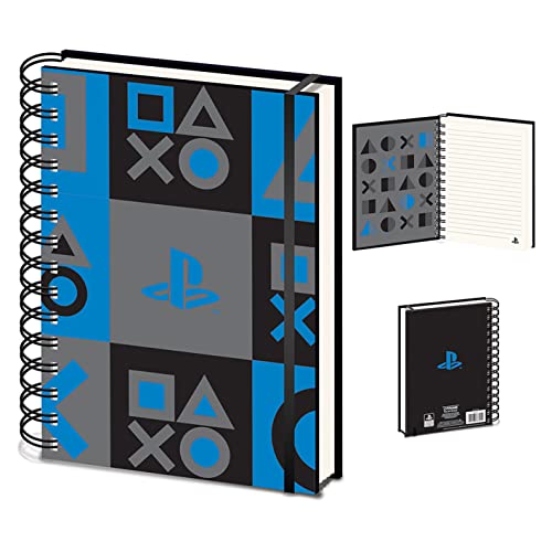 Pyramid International Playstation A5 Lined Wiro Notebook (Core Essentials Design) - Official Merchandise