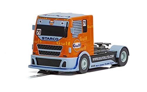 Scalextric C4089 Gulf No. 71 Team Truck, Multicolor, 25.4 x 15.24 x 10.16 cm