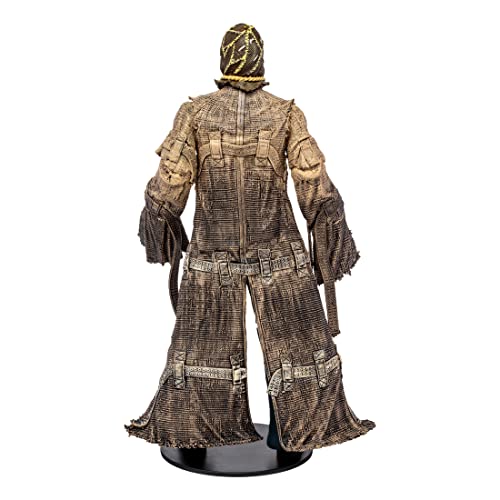 McFarlane Toys 7-Inch DC Dark Knight Trilogy Scarecrow Action Figure with 22 Moving Parts, Collectible DC Figure, Unique Collectible Character Card, includes 1/4 pieces to assemble Bane, Ages 12+