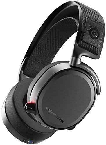 SteelSeries Arctis Pro Wireless - Gaming Headset - Hi-Res Speaker Drivers - Dual Wireless (2.4G & Bluetooth) - Dual Battery System - For PC, PS5 and PS4 - Black