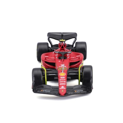 Bburago B18-36832S Formula 1 Ferrari F1-75 (2022) SAINZ 1:43 Scale Die-Cast Colletible Race Car Collectible, Assorted Colours