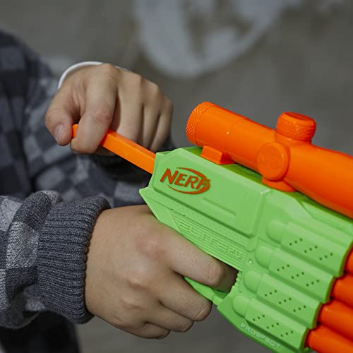 NERF Elite 2.0 Face Off Target Set, Includes 2 Dart Blasters & Target & 12 Elite Darts, Toy Foam Blasters for Kids Outdoor Games