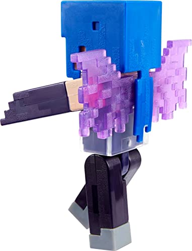 Minecraft Creator Series Spooky Wings Figure, Collectible Building Toy, 3.25-inch Action Figure with Accessories, Gift for Ages 6 Years & Older