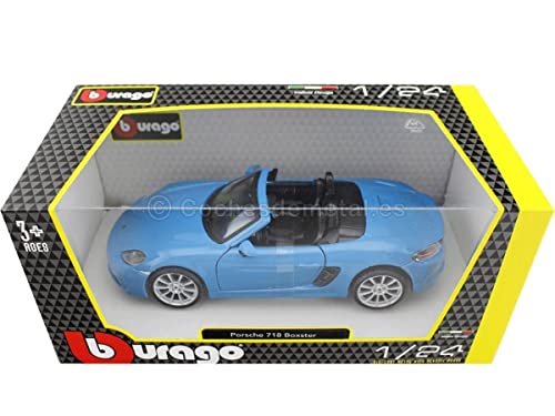 Burago 18-21087B 1:24 Porsche 718 Boxster, Mixed