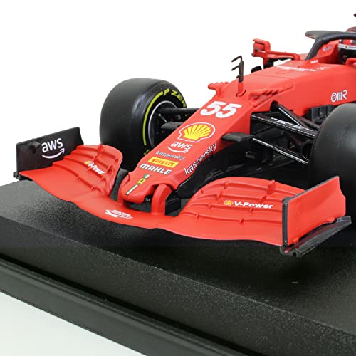 Maistro B18-16809S 1:18 F1 2021 SF21 Ferrari SAINZ, Assorted Colours