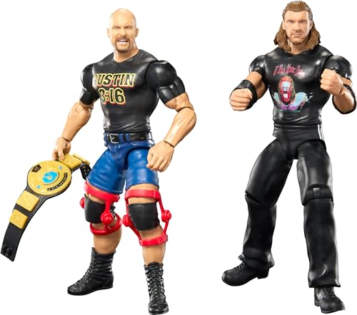 Mattel WWE Championship Showdown Stone Cold Steve Austin & Triple H 2-Pack, HTW03