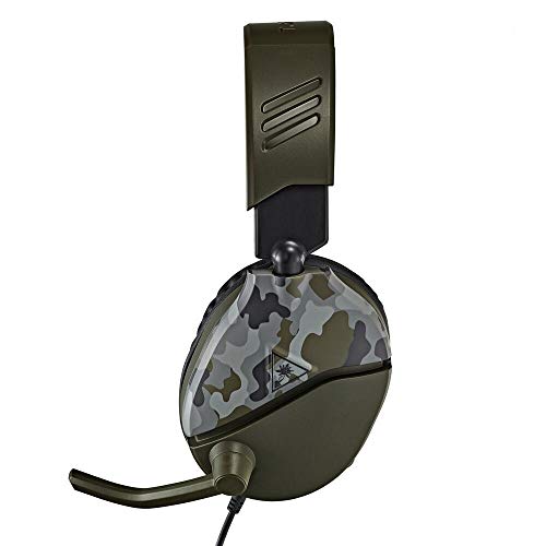 Turtle Beach Recon 70 Camo Green Gaming Headset for Xbox Series X|S, Xbox One, PS5, PS4, Nintendo Switch & PC