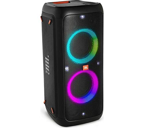 JBL PartyBox 310 - Wireless Bluetooth Party Speaker with Built-in Dynamic Lighting, Karaoke Mode, Powerful Bass and JBL App Support, up to, 18 hours of Playtime, in Black