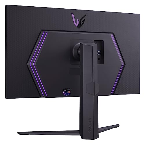 LG 32GR93U-B computer monitor 80 cm (31.5") 3840 x 2160 pixels 4K Ultra HD LCD Black, Grey, Purple