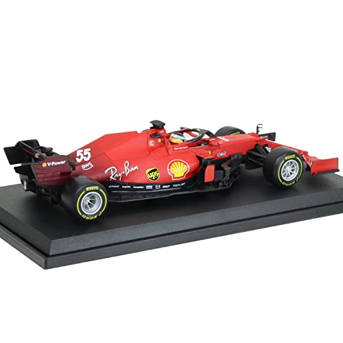 Maistro B18-16809S 1:18 F1 2021 SF21 Ferrari SAINZ, Assorted Colours