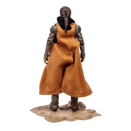 McFarlane Toys Dune: Part Two Chani 7-Inch Action Figure - Incredibly Detailed Fremen Warrior with Ultra Articulation, Crysknife, and Collectible Art Card