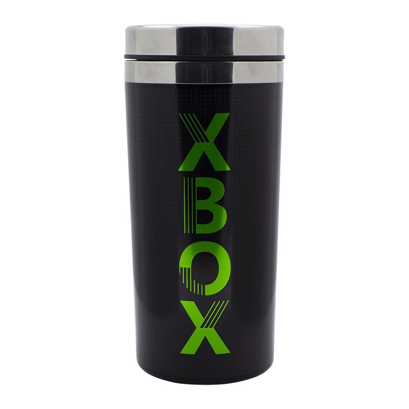 Paladone Xbox Metal Travel Mug | Xbox One Coffee Mug Series X Officially Licensed Merchandise, Multicolor (PP10504XB)