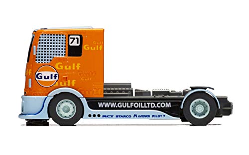 Scalextric C4089 Gulf No. 71 Team Truck, Multicolor, 25.4 x 15.24 x 10.16 cm