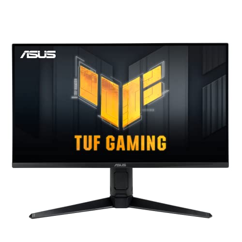 ASUS TUF Gaming VG28UQL1A HDMI 2.1 Monitor — 28" 4K UHD (3840 x 2160), Fast IPS, 144 Hz, 1 ms GTG, G-Sync compatible, FreeSync™ Premium, DSC, ELMB Sync, Variable Overdrive, DisplayHDR™ 400, DCI-P3 90%