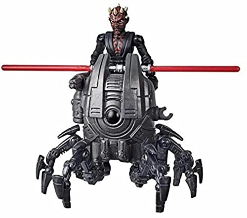 Star Wars Hasbro Mission Fleet Gear Class Darth Maul Sith Probe Pursuit 6-cm-scale Figure and Vehicle, Children Aged 4 and Up,