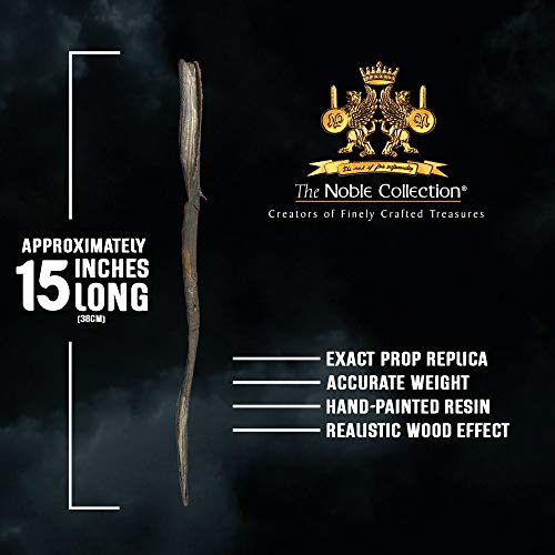 The Noble Collection — Gellert Grindelwald character wand — Harry Potter wand approx. 15 inches (35 cm) — Harry Potter movie set movie props wands