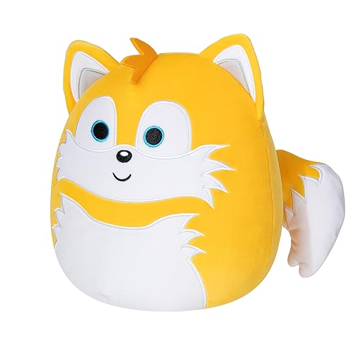 Squishmallows Original 10-Inch Sega Tails Medium-sized Ultrasoft Plush