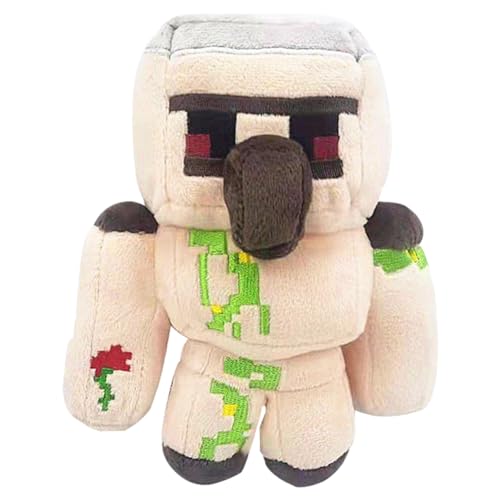 FISAPBXC M-inecraft Plush Doll Game Plushies Toy for Children Toy M-inecraft Plush Toy Cute Kawaii Plush Soft Stuffed Toy Home Decoration for Girl and Boy Birthday Gifts, 20CM