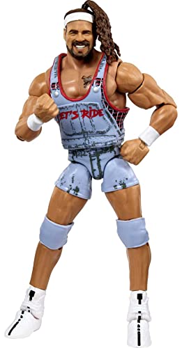 WWE Rick Boogs Elite Collection Action Figure, Deluxe Articulation & Life-Like Detail with Iconic Accessories, 6-Inch