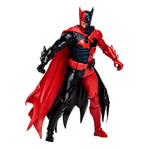 McFarlane Toys DC Multiverse Two-Face as Batman (Batman: Reborn) 7-Inch Action Figure, Ages 12+ Multicolour DC Comics