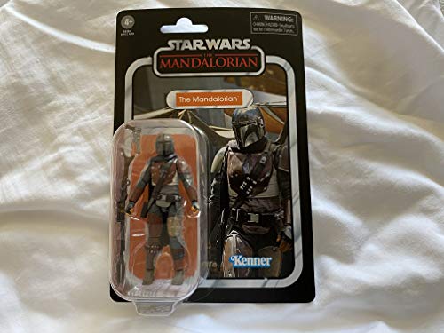 Star Wars The Vintage Collection The Mandalorian Toy, 9.5-cm-Scale Action Figure, Toys for Children Aged 4 and Up
