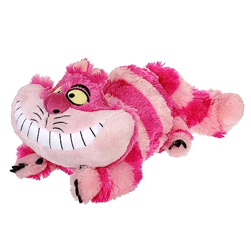 Disney Store Official Cheshire Cat Medium Soft Toy, Alice in Wonderland, 37cm/14”, Plush Character Figure with Embroidered Details, Suitable for Ages 0+