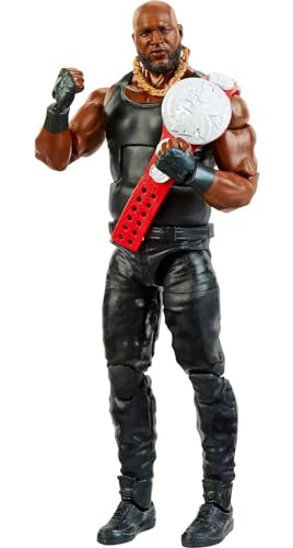 Mattel WWE Omos Elite Collection Action Figure, Deluxe Articulation & Life-Like Detail with Iconic Accessories, 6-Inch