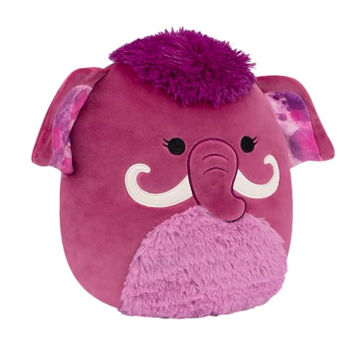 Squishmallows SQCR04576 12" Magenta, Magdalena-Woolly Mammoth