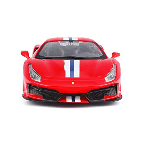 Bburago 1 24 - Ferrari 488 Pista R&P car - Assorted colors - 1 piece,Red