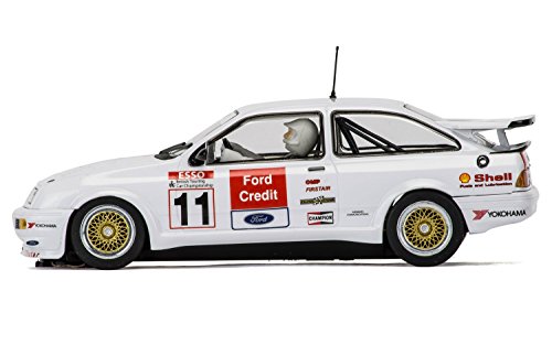 Scalextric C3781 Robb Gravatt Ford BTCC Sierra RS500-Robb Gravett, Brands Hatch 1990" Car