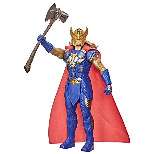 Marvel Studios' Thor: Love and Thunder Stormbreaker Strike Thor Electronic Figure 30 cm Children 4 Years and Up