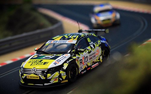 Scalextric C3864 Volkswagen BTCC VW Passat, Aron Smith Car