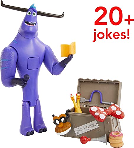 Disney Pixar Monsters at Work 20cm Talking Figure - Tylor Tuskmon The Jokester