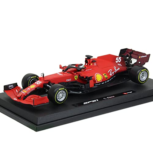 Maistro B18-16809S 1:18 F1 2021 SF21 Ferrari SAINZ, Assorted Colours