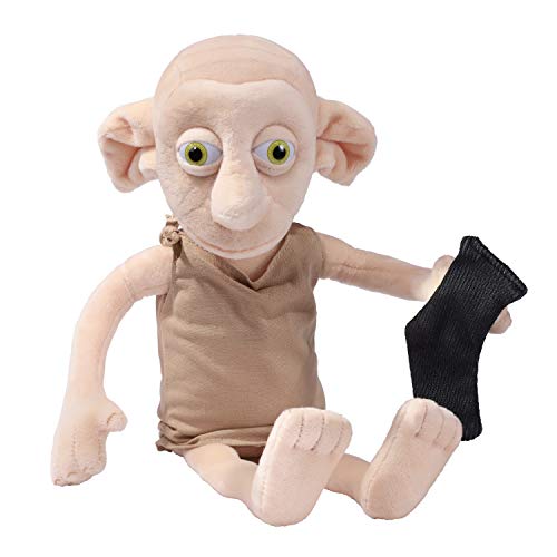 The Noble Collection Harry Potter Dobby Interactive Plush - Officially Licensed 11in (32cm) Electronic Plush Toy Dolls Gifts - Speaks 16 Phrases