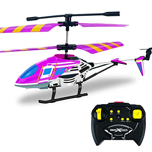 YongnKids Remote Control Helicopter, Helicopter Toy for Boys Girls, 3.5 CH & Gyroscope & LED Lights Indoor Outdoor Games Easy to Control for Beginner, Rc Helicopter for Kids Christmas Birthday Gifts