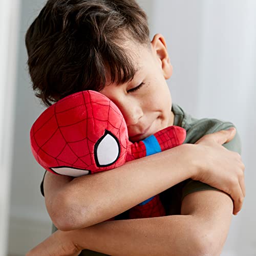 Disney Store Official Spider-Man Small Soft Toy, 28cm/11”, Kids Plush Cuddly Toy Figure with Embroidered Details, Stuffed Character Doll, Suitable for Ages 0+