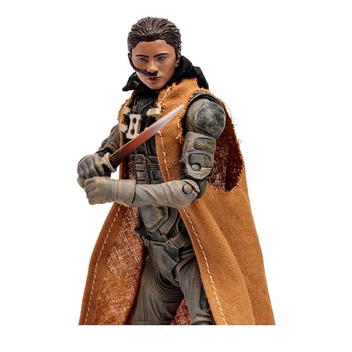 McFarlane Toys Dune: Part Two Chani 7-Inch Action Figure - Incredibly Detailed Fremen Warrior with Ultra Articulation, Crysknife, and Collectible Art Card