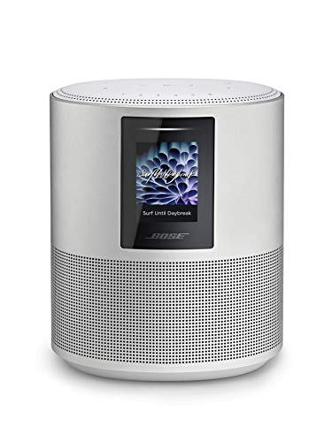 Bose Home Speaker 500 with Amazon Alexa and Google Assistant Built In - Silver