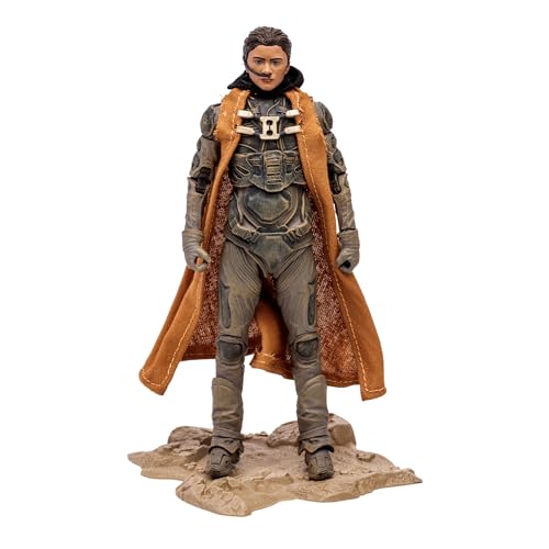 McFarlane Toys Dune: Part Two Chani 7-Inch Action Figure - Incredibly Detailed Fremen Warrior with Ultra Articulation, Crysknife, and Collectible Art Card