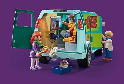 Playmobil 70286 SCOOBY-DOO! Mystery Machine with special light Effects, Fun Imaginative Role-Play, Playset Suitable for Children Ages 5+