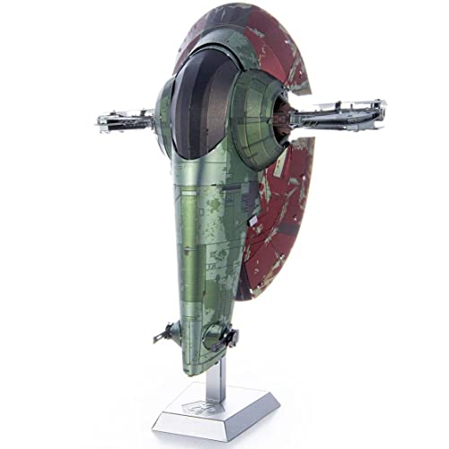 Metal Earth Premium Series Star Wars Boba Fett's Starfighter 3D Metal Model Kit Fascinations