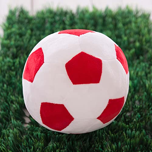 Uposao Plush Football Fluffy Stuffed Football Soft Football Kids Toy Home Sofa Decoration Creative Football Pillow Lumbar Pad Gift for Children Kids Boy Girl Baby, 22cm