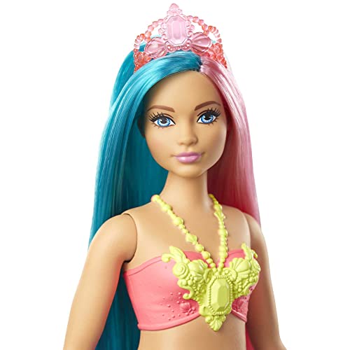 Barbie GJK11 Dreamtopia Mermaid Doll, Pink