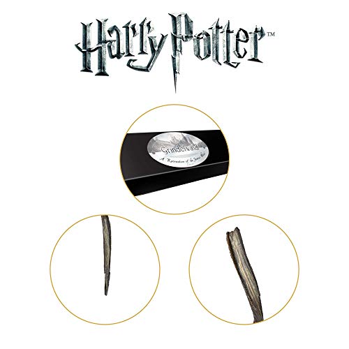 The Noble Collection — Gellert Grindelwald character wand — Harry Potter wand approx. 15 inches (35 cm) — Harry Potter movie set movie props wands