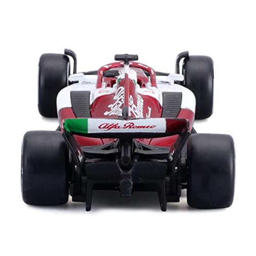 Bburago B18-38067Z Formula 1 ALFA Romeo F1 Team ORLEN C42 (2022) ZHOU 1:43 Scale Die-Cast Collectible Race Car, Assorted Colours