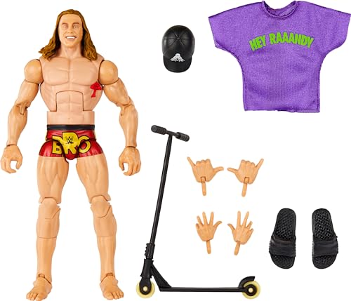 Mattel WWE Matt Riddle Top Picks Elite Collection Action Figure, Articulation & Life-Like Detail, Interchangeable Accessories, 6-inch