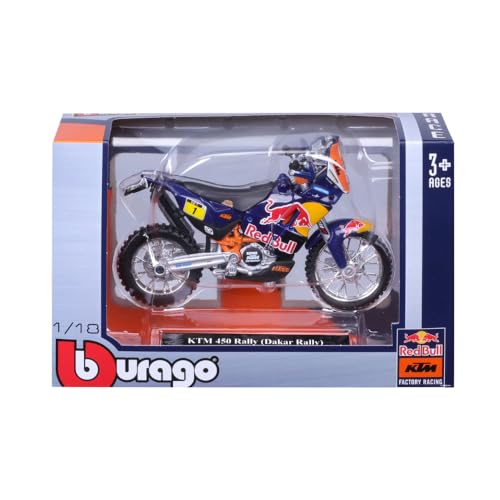 KTM 450 Rally [ Bburago 51072] Factory Racing Team 1 18 Die Cast, Sorted