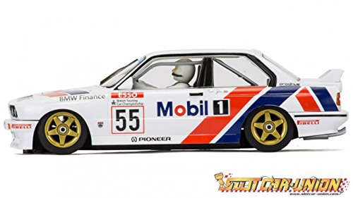 Scalextric C3693A Legends Touring Twinpack-Ford Sierra RS500 and BMW E30 Car, White