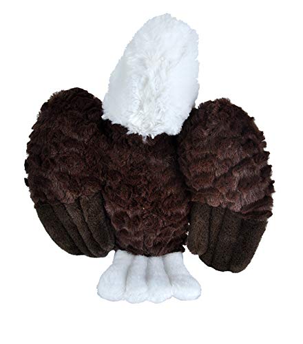 Wild Republic Bald Eagle Plush Soft Toy, Cuddlekins Cuddly Toys, Gifts for Kids 30 cm,White